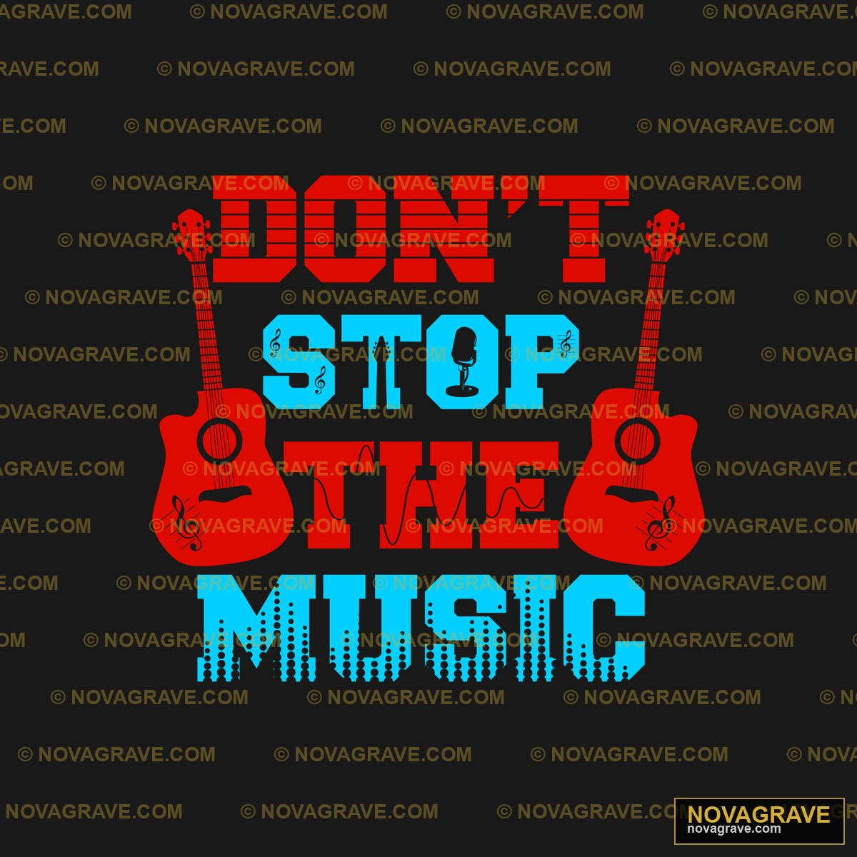 Dont Stop The Music Music Culture 2 - Design DTF