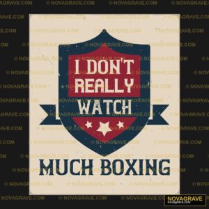 Dont Watch Muh Boxing Sports Fitness - DTF Ontwerp