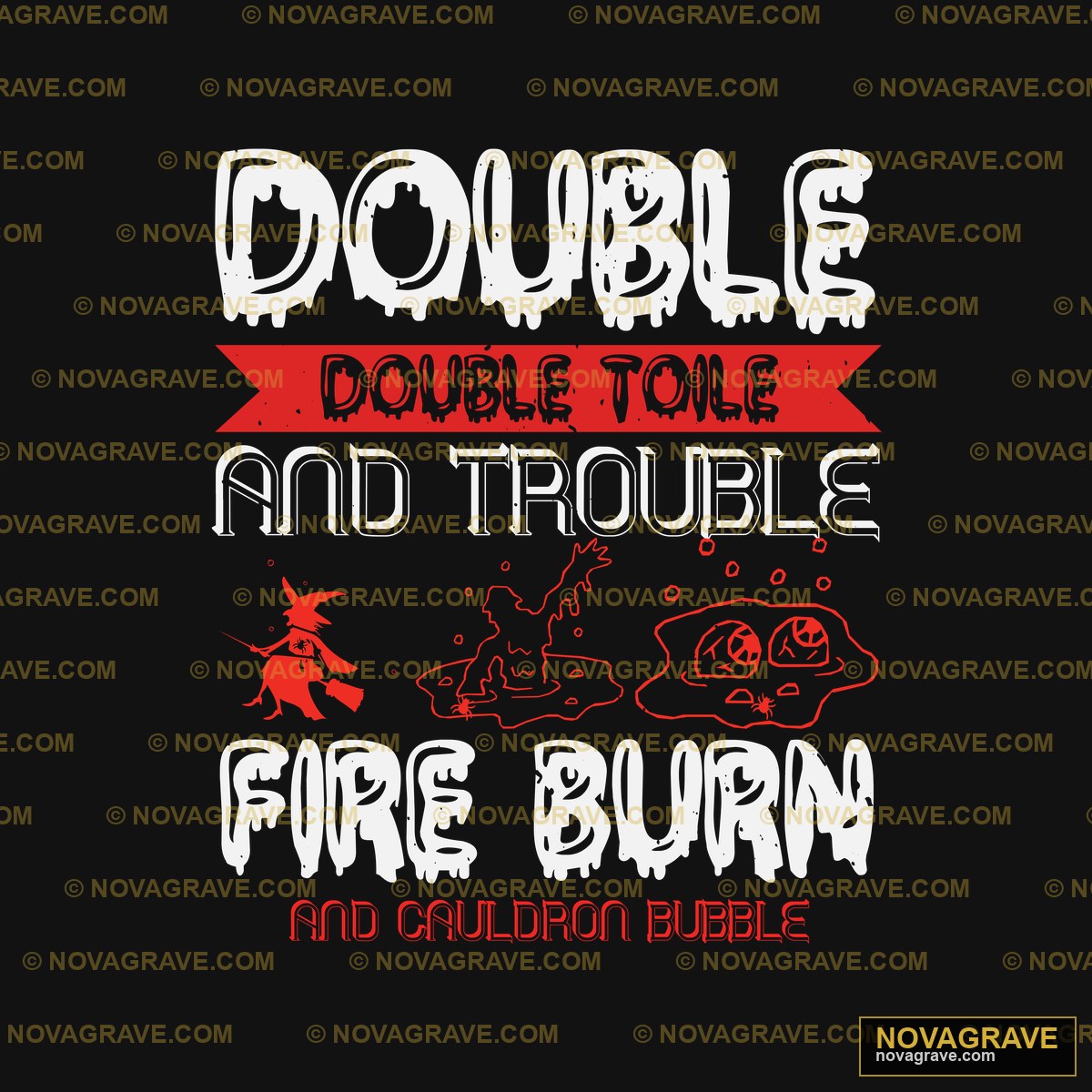 Double Trouble Double Trouble Other Designs - DTF Transfer Design
