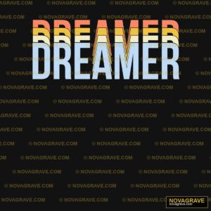 Dreamer Dreamers Logo Typography Slogans - DTF Ontwerp