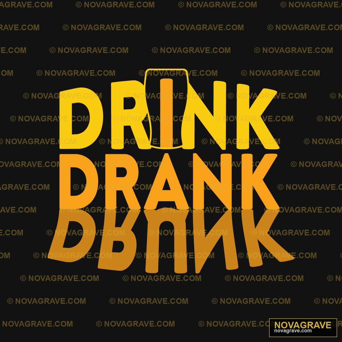 Drink Bank Logo Typography Slogans - DTF Ontwerp