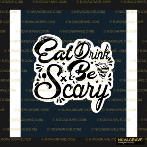 Eat Drink And Say Lettering Ty Lettering Ty L Typography Slogans - DTF Transfer Design