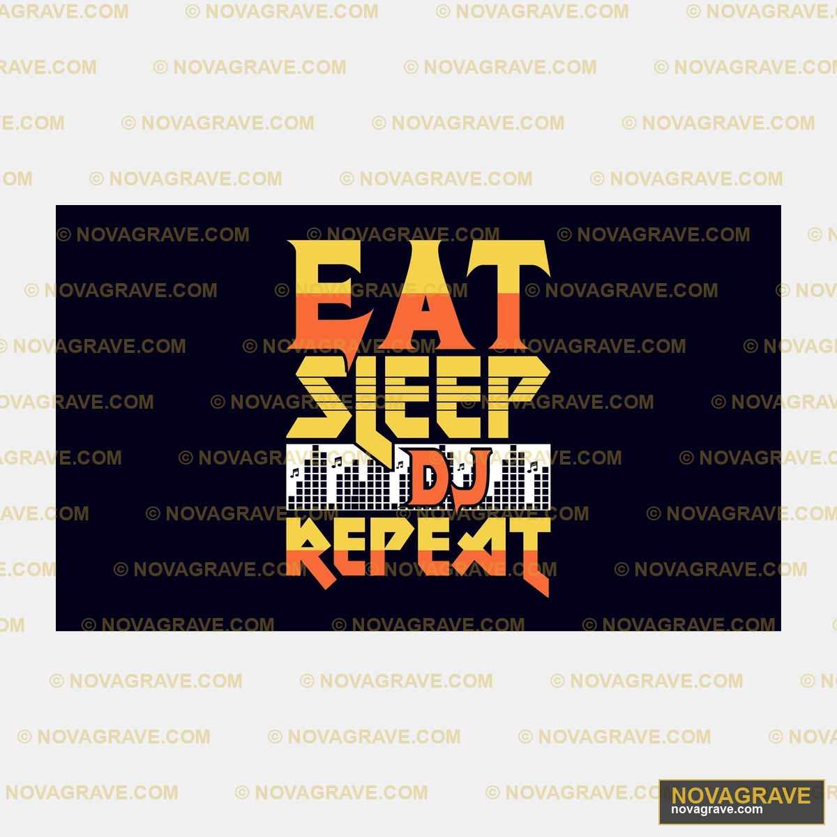 Eat Repeat Other Designs - DTF Transfer Design