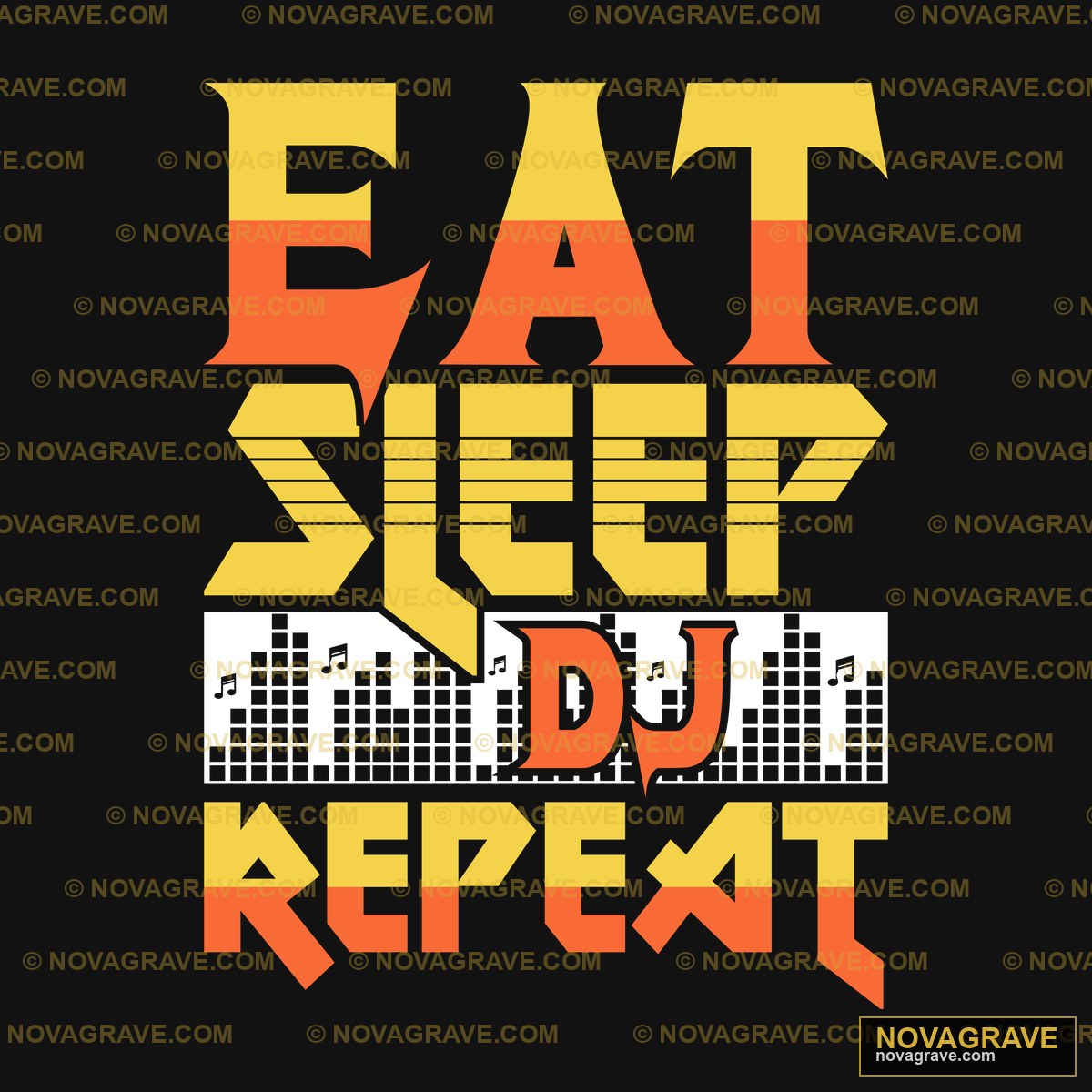 Eat Sleep Repeat Other Designs - Design DTF