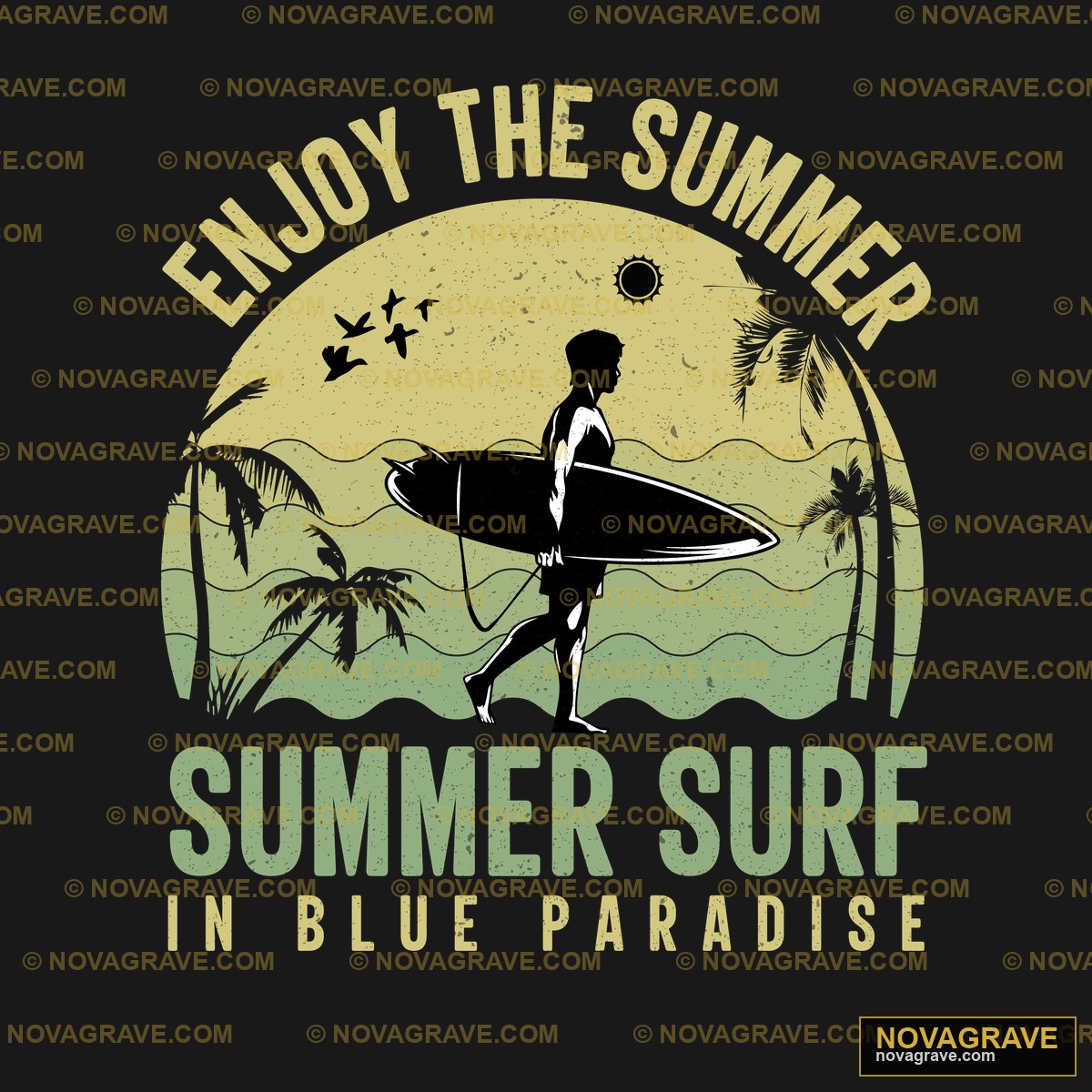 Enjoy The Summer In The Paradise Other Designs - DTF Ontwerp