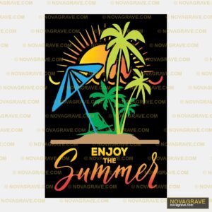 Enjoy The Summer Vector Other Designs - DTF Transfer Design