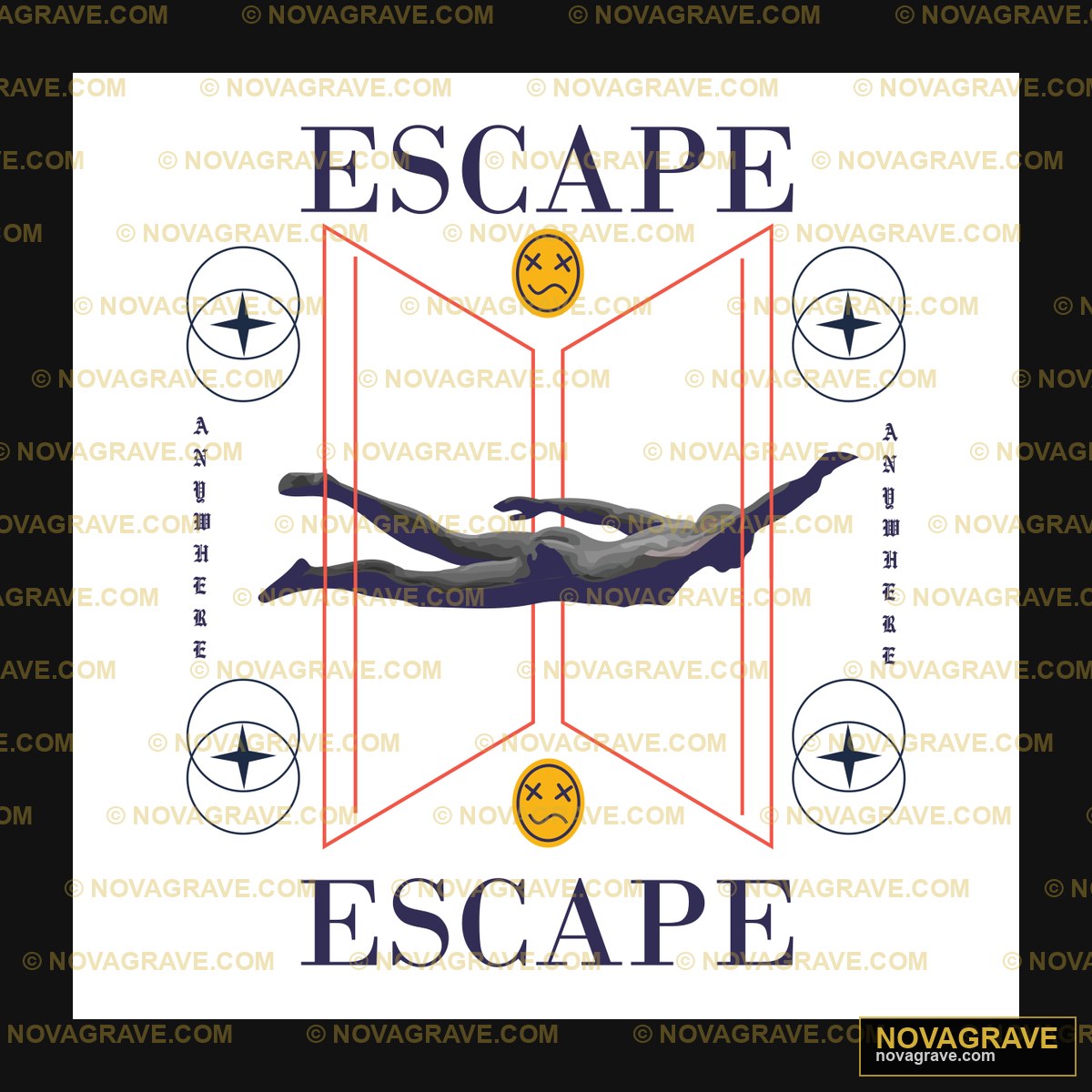Escape Logo Other Designs 2 - DTF Transfer Design