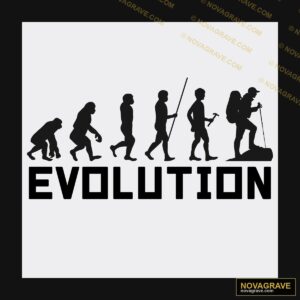 Evolution Of Man Evolution Of Man Other Designs - Design DTF