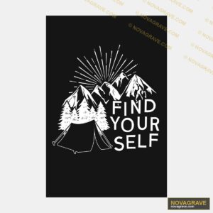 Find Your Self White Other Designs - DTF Transfer Design
