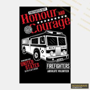 Fire Department Fire Department Other Designs - DTF Transfer Design