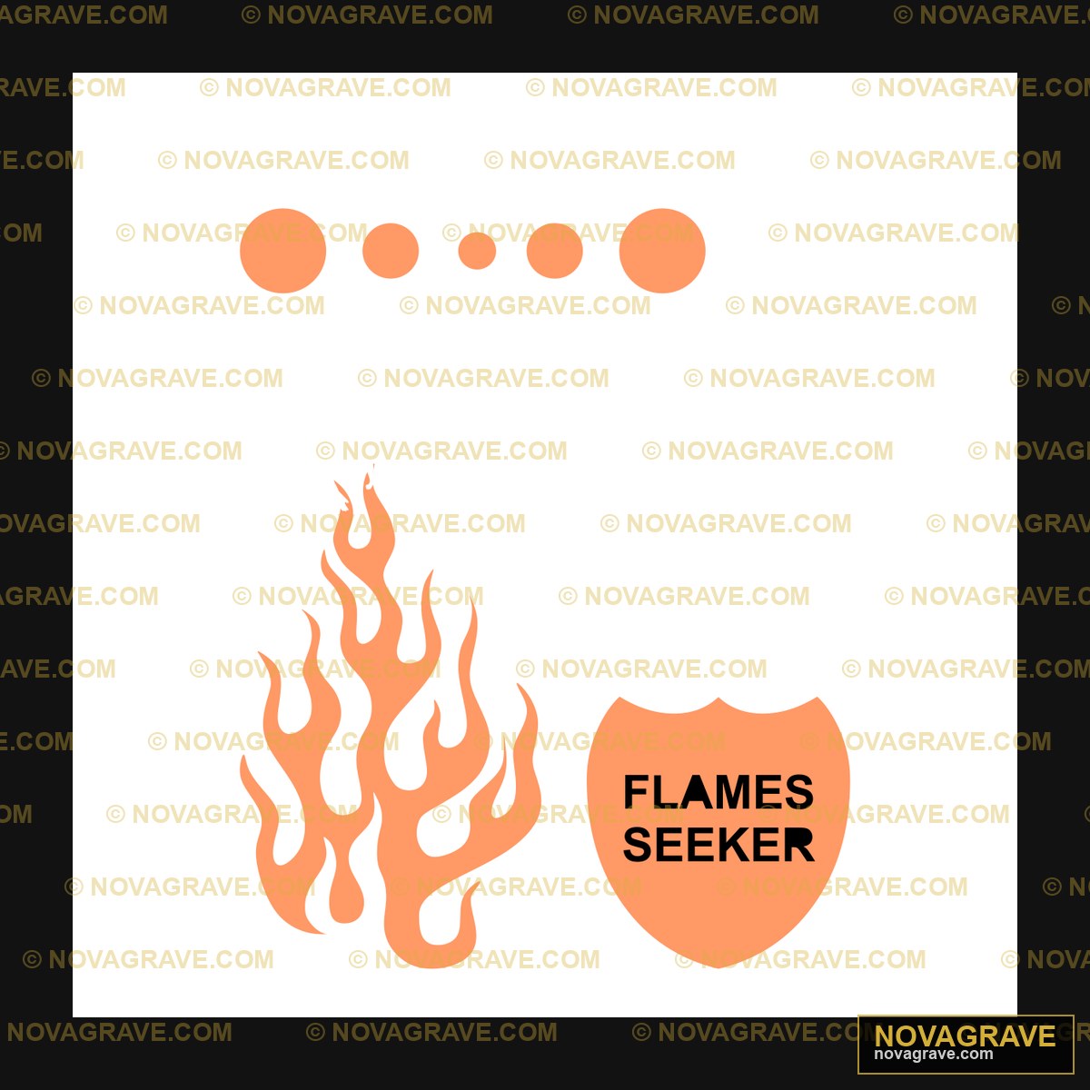 Flames Seeker Logo Other Designs - DTF Ontwerp