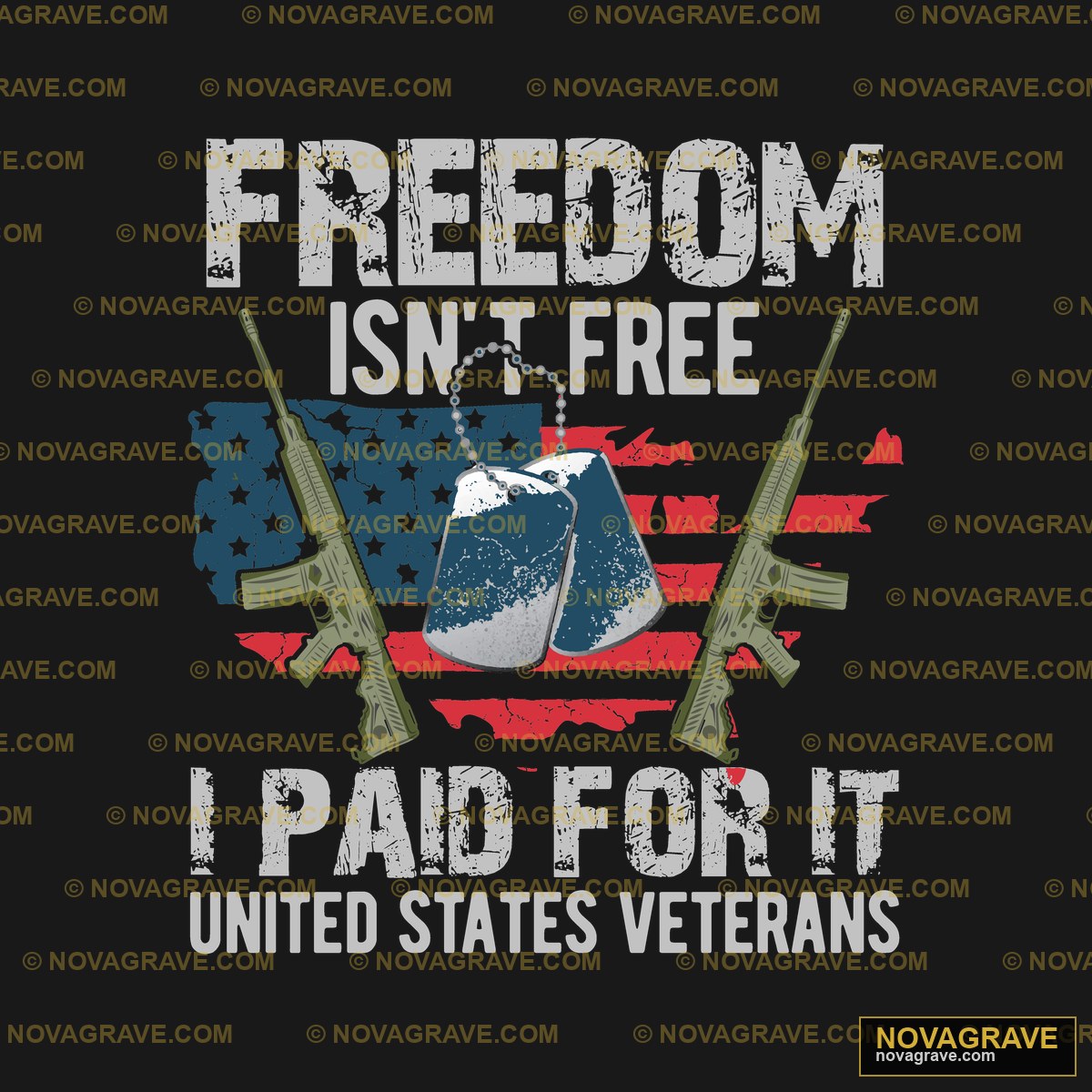Freedom In The Patriot Patriotic Military - DTF Transfer Design