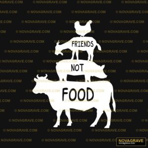 Friends Not Food Other Designs - DTF Ontwerp
