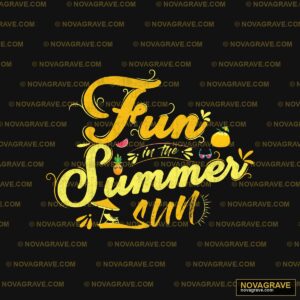 Fun In The Summer Sun Nature Botanical - DTF Ontwerp
