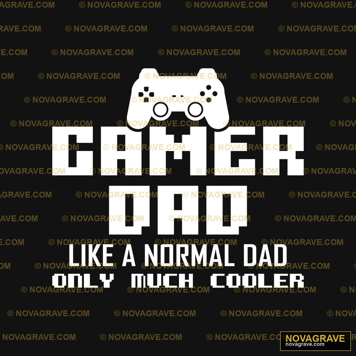 Gamer Dad By Iheart Seasonal Holiday - Design DTF