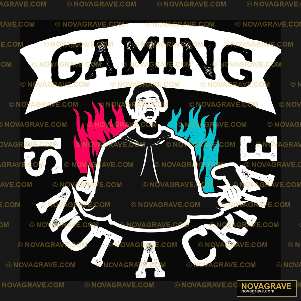 Gaming Sucks Attack By Thepaper Typography Slogans - Design DTF