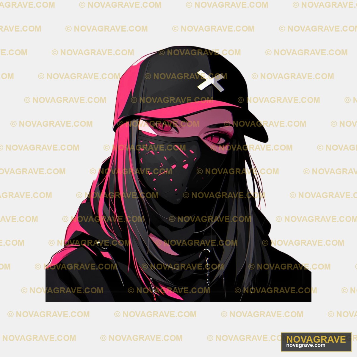 Gangsta Girl Music Culture - DTF Transfer Design