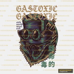 Gasdog World Tour Poster Animals Wildlife - DTF Transfer Design