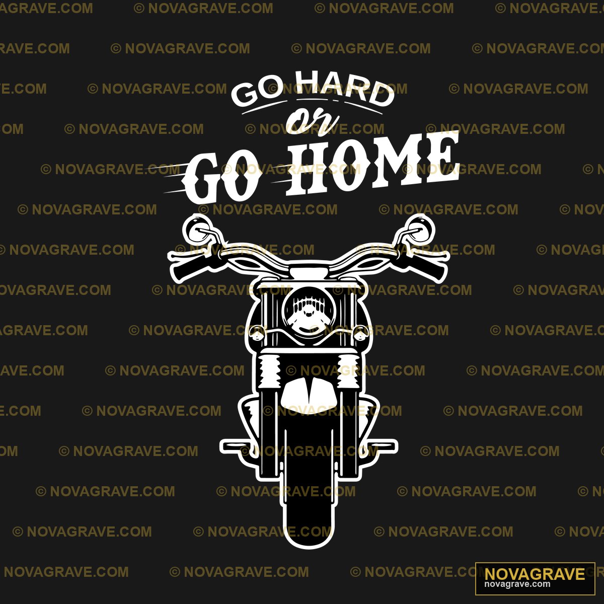 Go Hard Home Mens T Shirt By Thepaperyhearts Seasonal Holiday - DTF Transfer Design