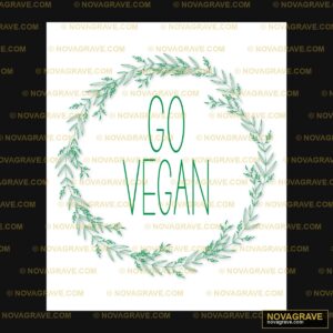 Go Vega Logo With Green Leaves Other Designs - Design DTF