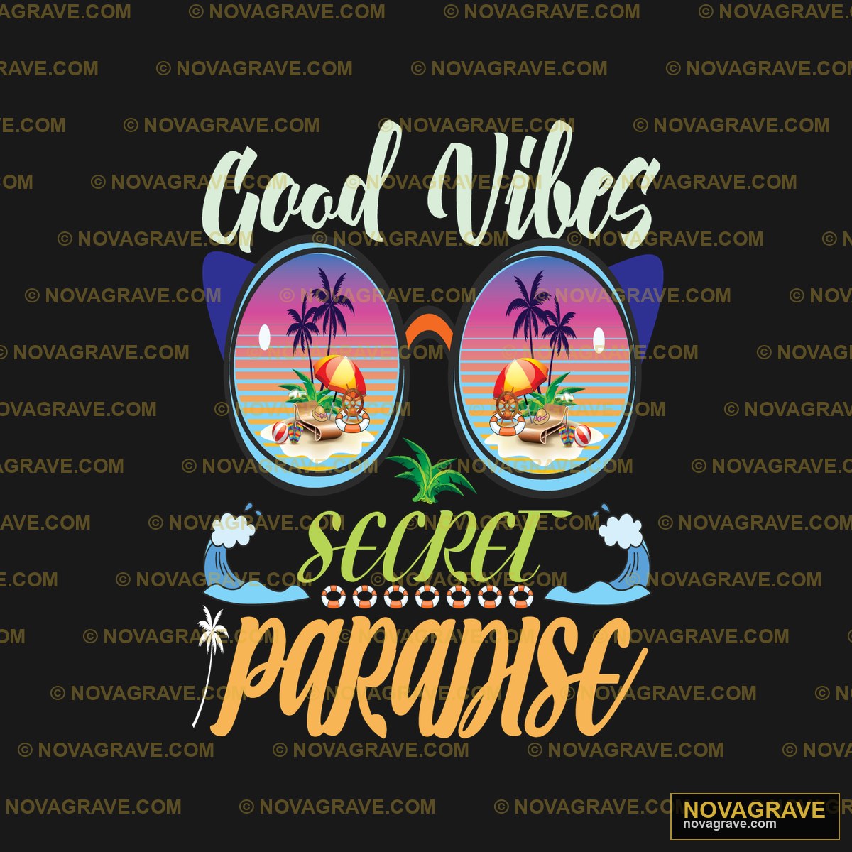 God Vibe So Paradise Religious Spiritua - DTF Ontwerp
