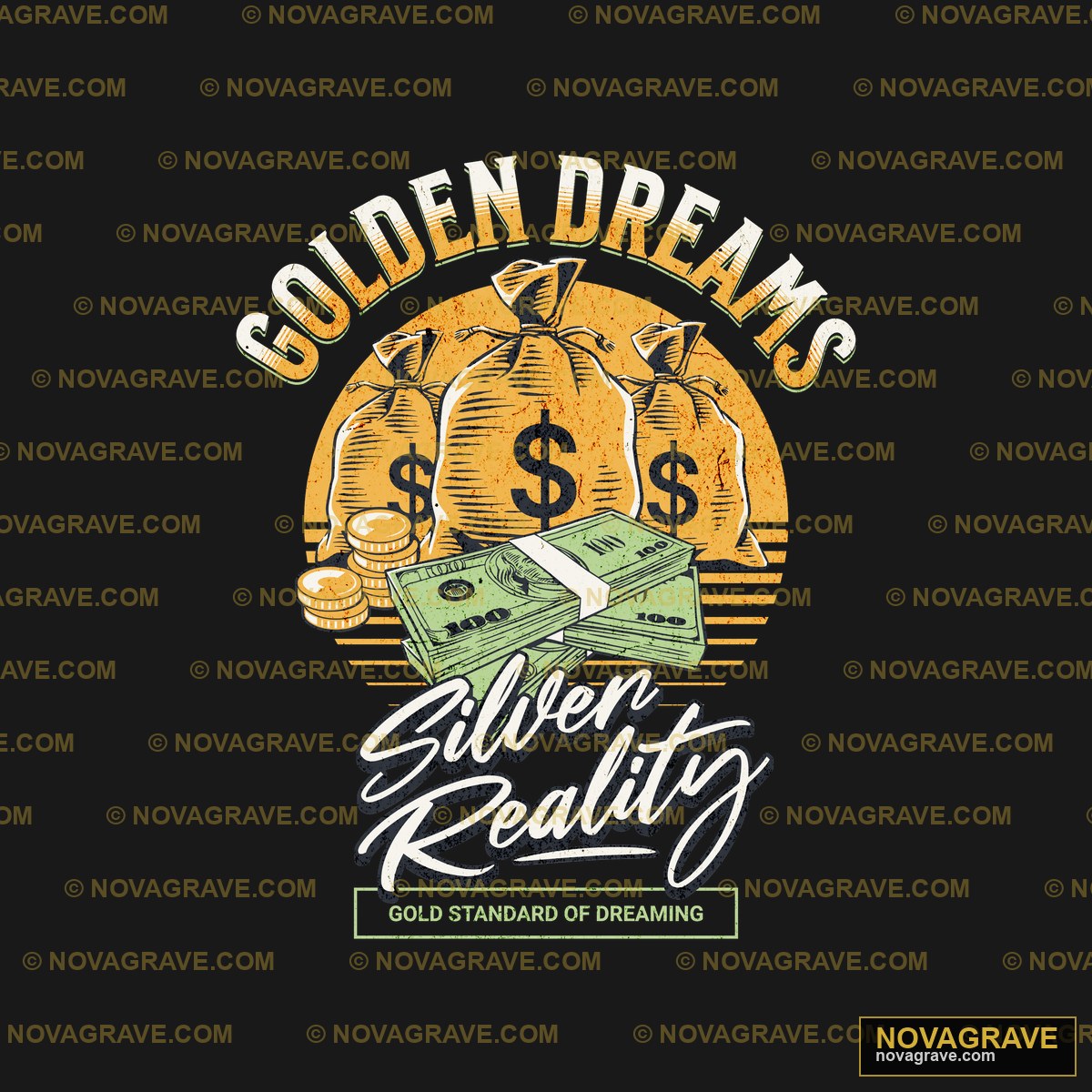 Golden Dream Gold Dream Streetwear Urban - DTF Ontwerp