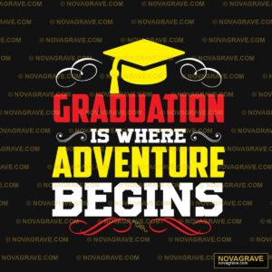 Graduation Party Invitation Templates Seasonal Holiday - DTF Transfer Design