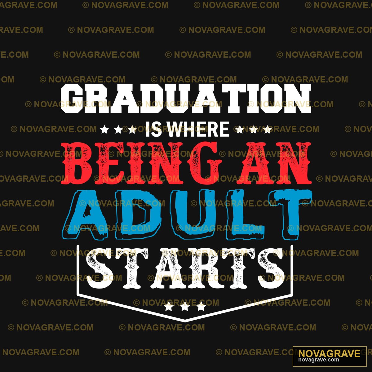 Graduation T Shirt Design For Graduation Seasonal Holiday - DTF Transfer Design