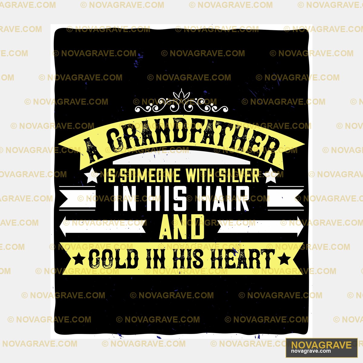 Grandfather Is Somewhere With His Old Heart Seasonal Holiday - DTF Transfer Design