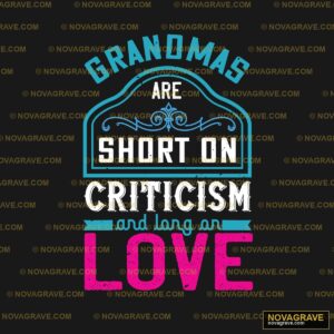 Grandma And Love Seasonal Holiday - DTF Ontwerp