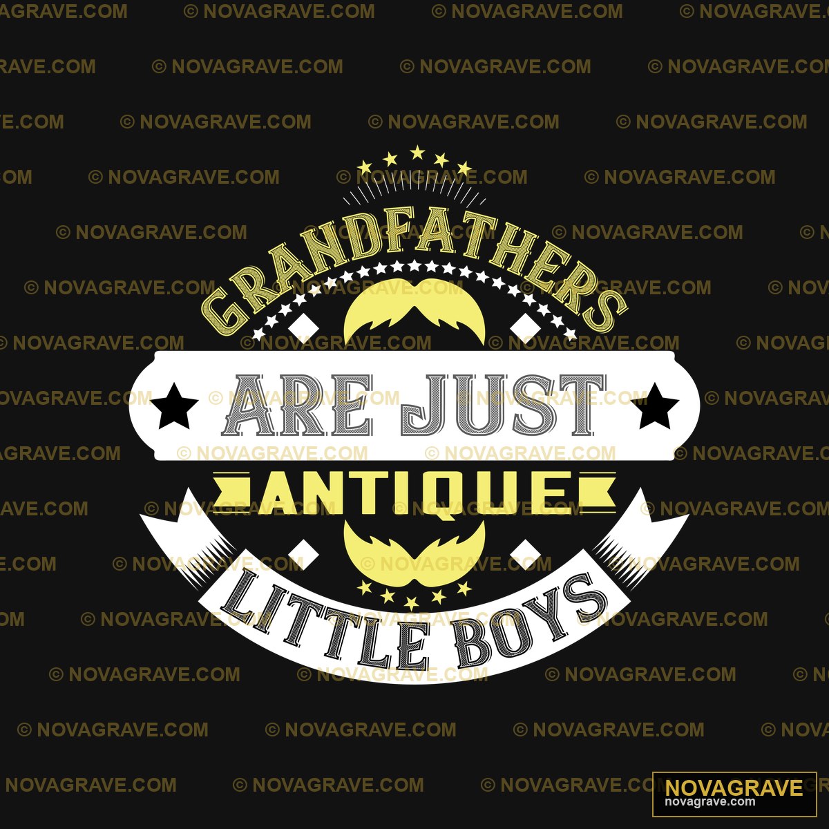 Grandparents Are Just Little Boys Family Kids - Design DTF