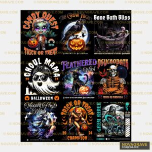 Halloween T Shirts By Thelader Seasonal Holiday - DTF Transfer Design