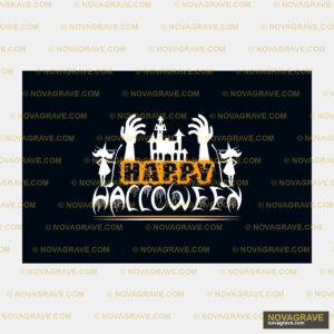 Halloween Vector Design Vector Seasonal Holiday - DTF Transfer Design