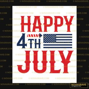 Happy 4Th July Clipart Patriotic Military 2 - DTF Ontwerp