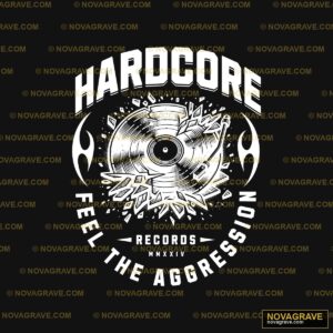 Hardcore Records Logo Other Designs - DTF Transfer Design