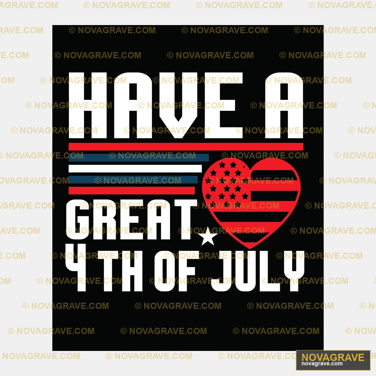 Have A Great 4Th July Patriotic Military - DTF Ontwerp