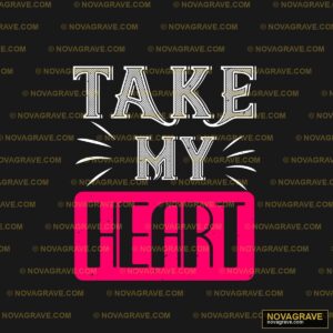 Heart Logo Seasonal Holiday - DTF Transfer Design