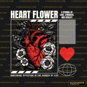 Heart Lover Tour Dates Seasonal Holiday - DTF Ontwerp