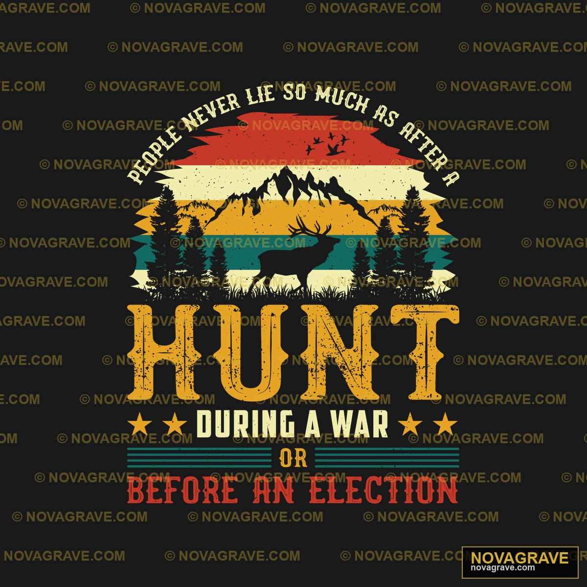 Hunt Or Be Nice Animals Wildlife - DTF Transfer Design