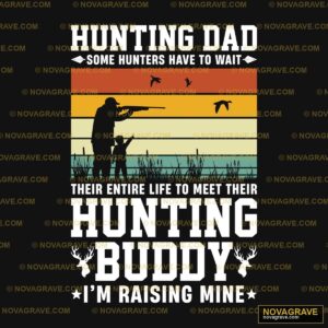 Hunting Dad Shirt Family Kids - Design DTF