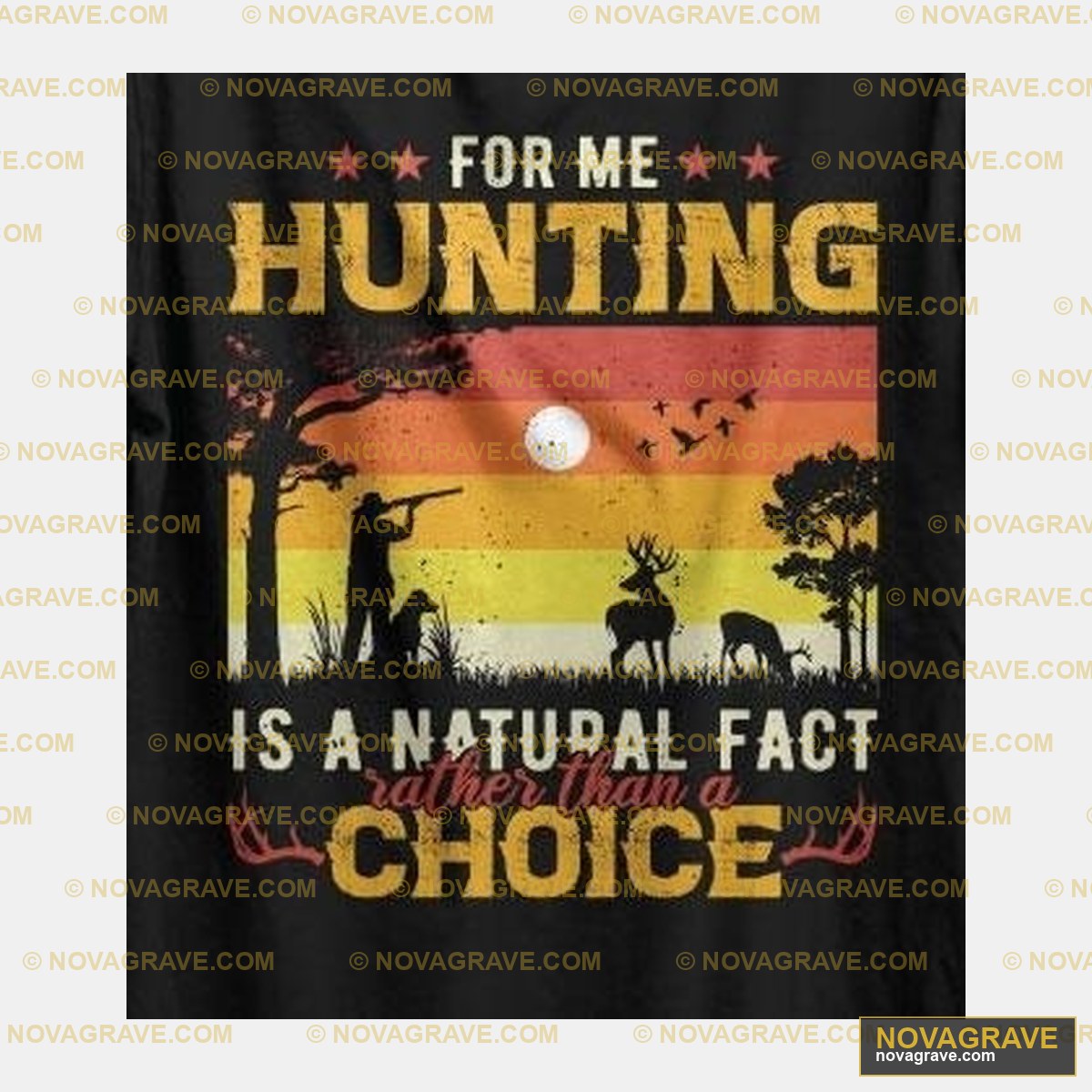 Hunting Is An Animal Choice Shirt Animals Wildlife - DTF Transfer Design