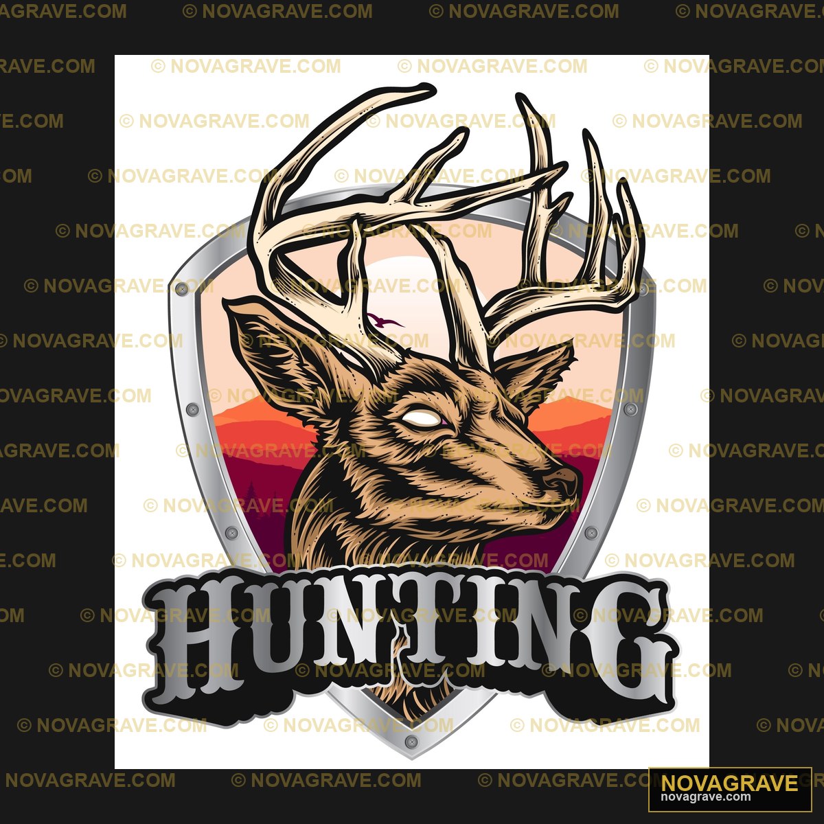 Hunting Logo Design Other Designs - DTF Transfer Design
