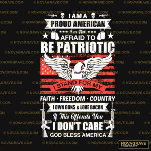I Am To Be Patriot T Shirt Patriotic Military - DTF Ontwerp