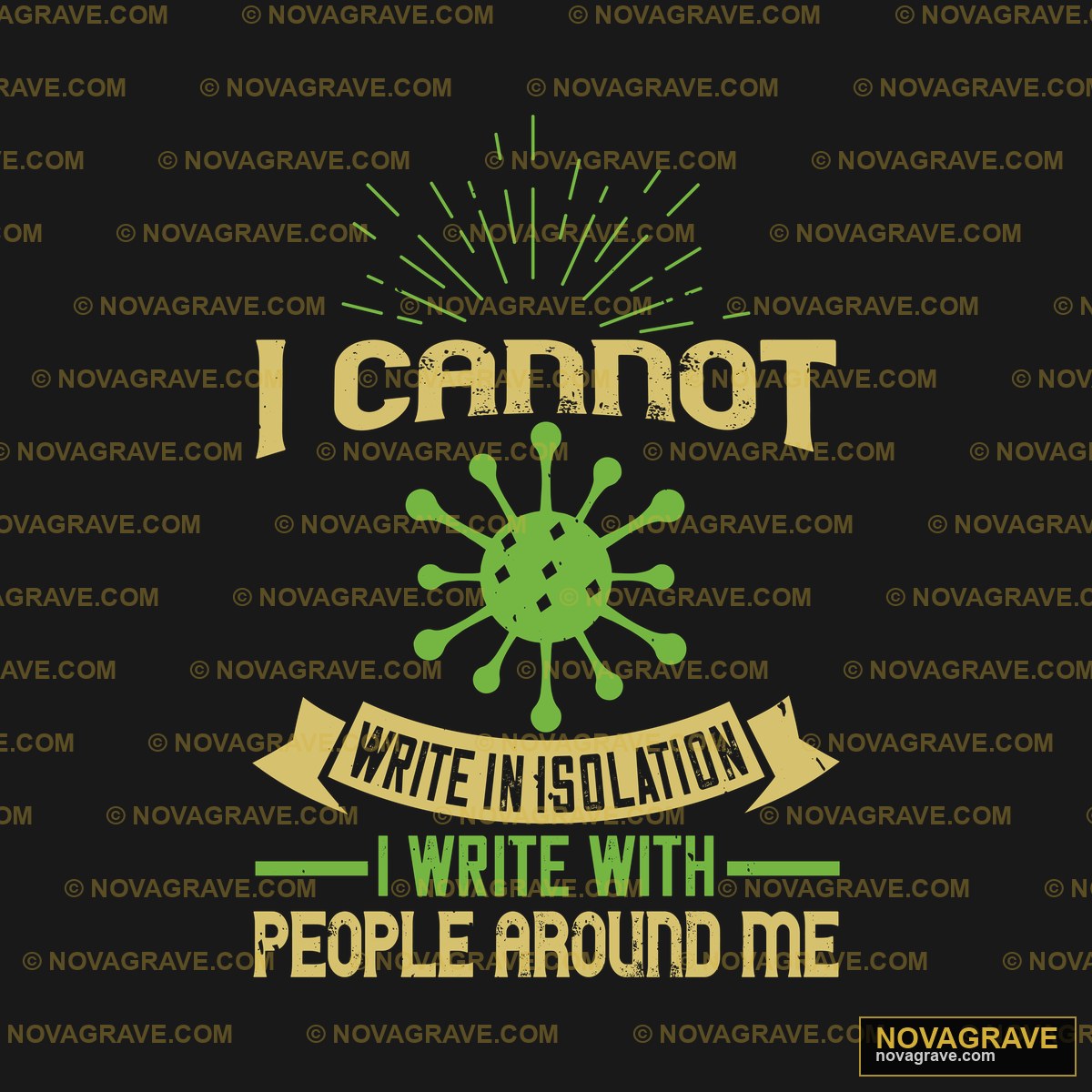 I Cannot To Write With People Other Designs - DTF Ontwerp