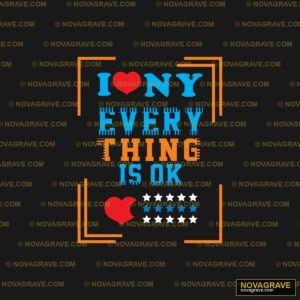 I Love Every Thing Is Ok Seasonal Holiday - DTF Ontwerp