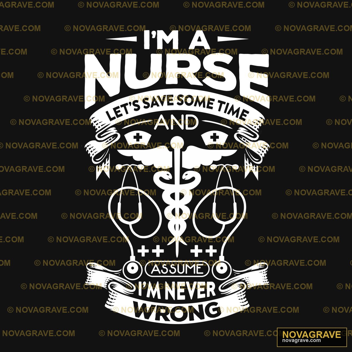 I M A Nurse I Professions - Design DTF