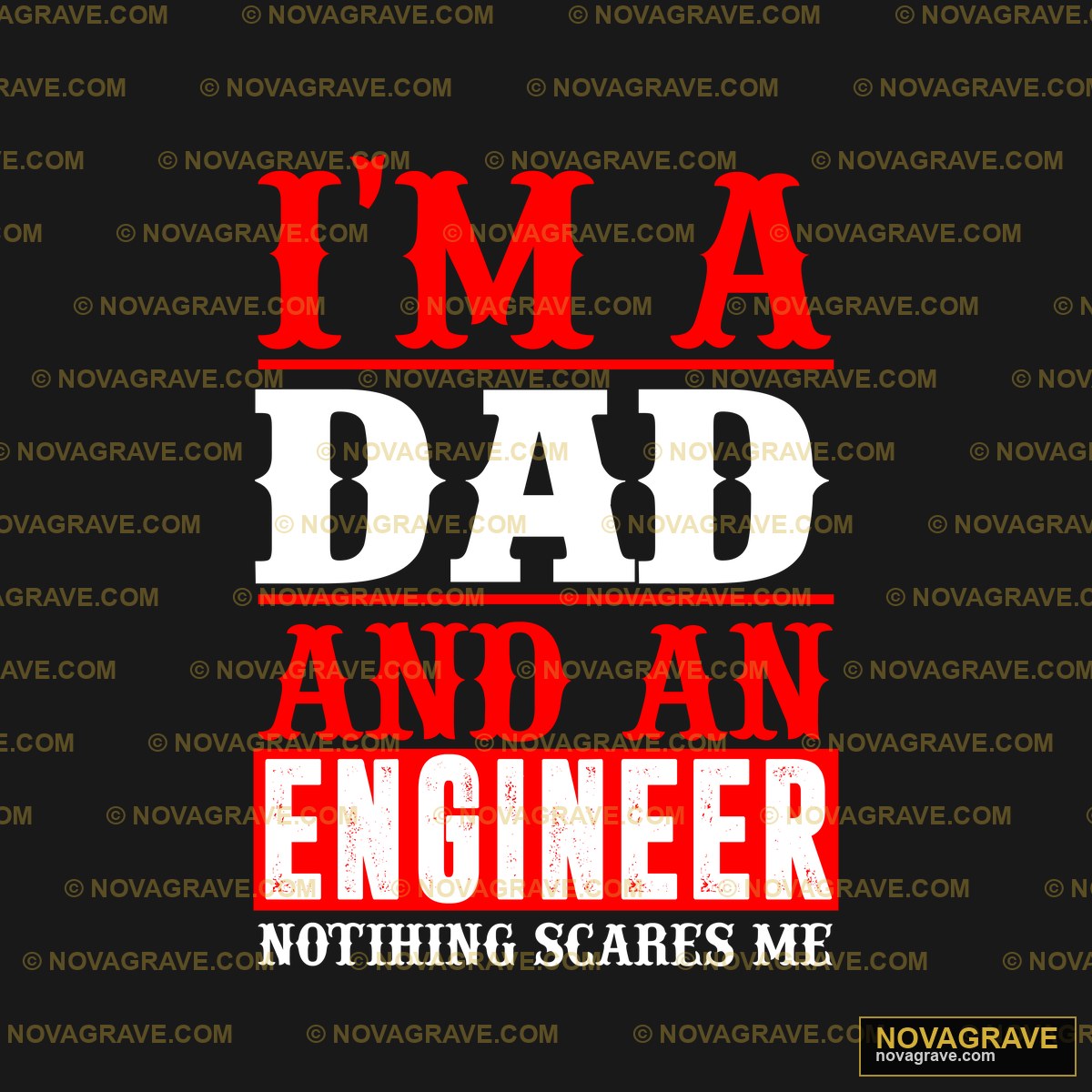 Im A And An Engineer Professions - DTF Ontwerp