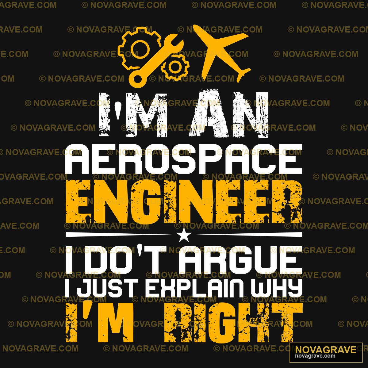 Im An Aerospace Engineer Dot Shirt Nature Botanical - DTF Ontwerp