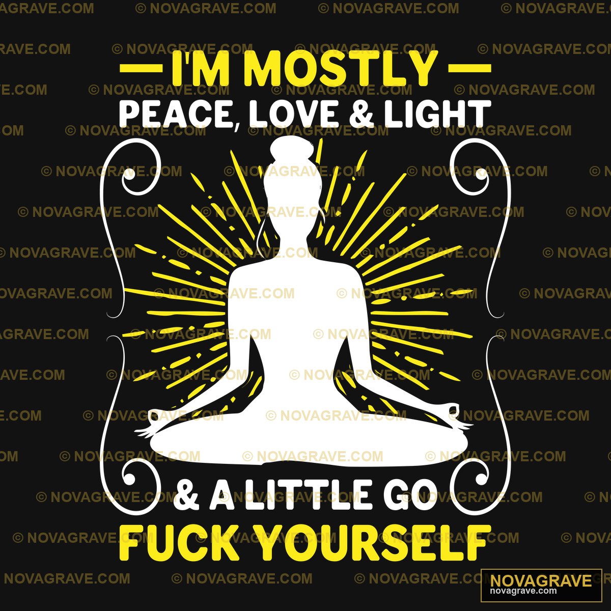 Im Mosty Peace And Light Other Designs - Design DTF