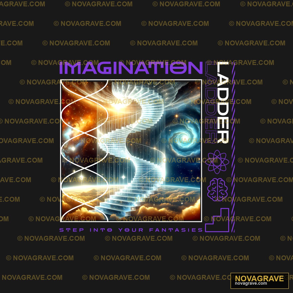 Imagination Science Journal Cover Art Other Designs - Design DTF